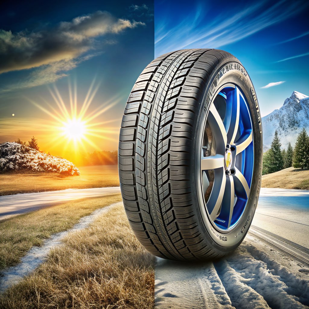 Всесезонные шины бу