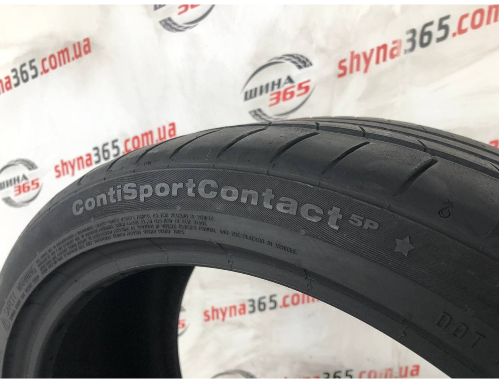 255/35 R19 CONTINENTAL CONTISPORTCONTACT 5P RUN FLAT 5mm