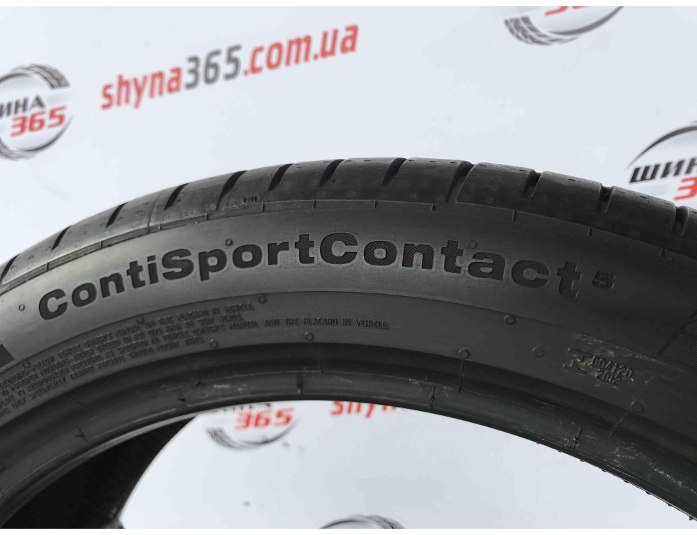 225/45 R19 CONTINENTAL CONTISPORTCONTACT 5 7mm