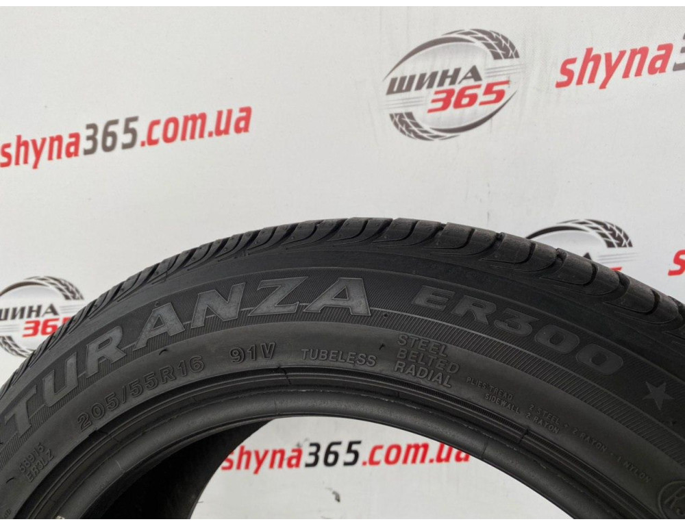 205/55 R16 BRIDGESTONE TURANZA ER300 6mm