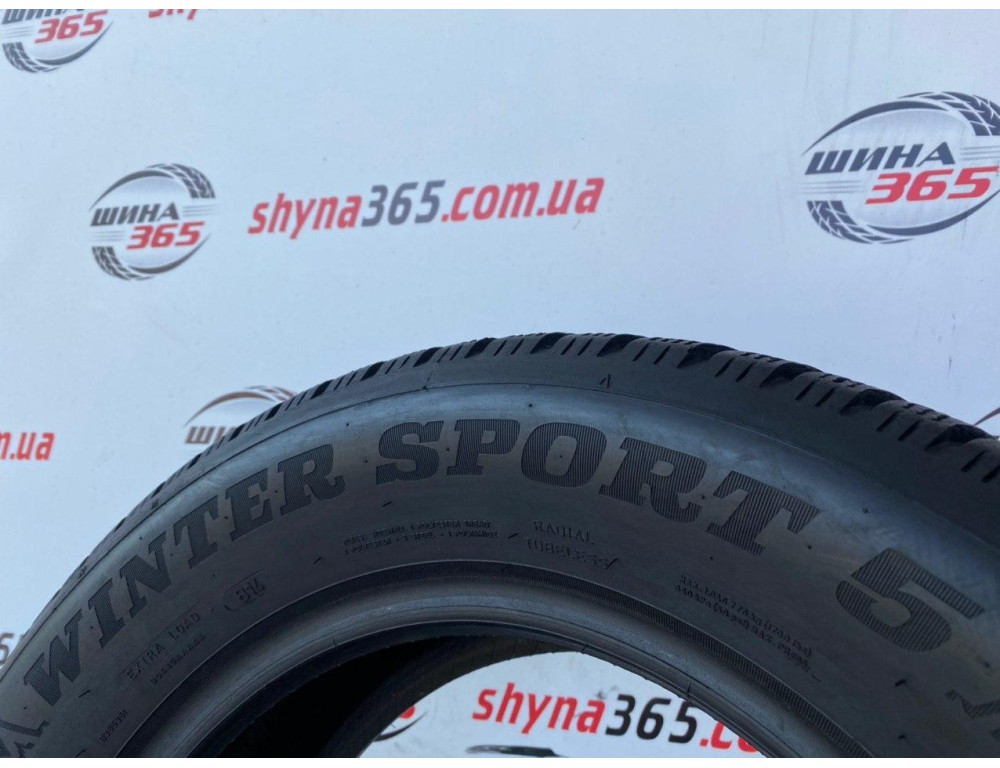 215/55 R17 DUNLOP WINTER SPORT 5 6mm