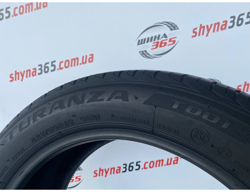 225/50 R18 BRIDGESTONE TURANZA T001 RUN FLAT 4mm