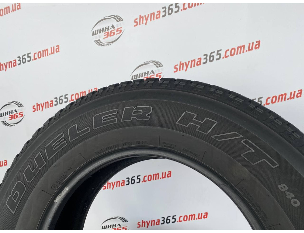 255/70 R18 BRIDGESTONE DUELER H/T 840 7mm