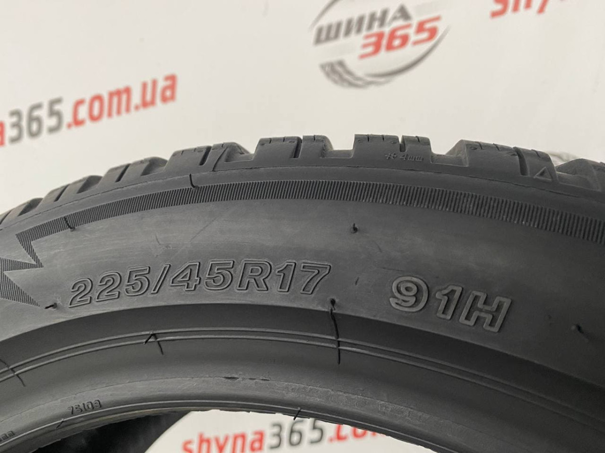 225/45 R17 BRIDGESTONE BLIZZAK LM005 6mm