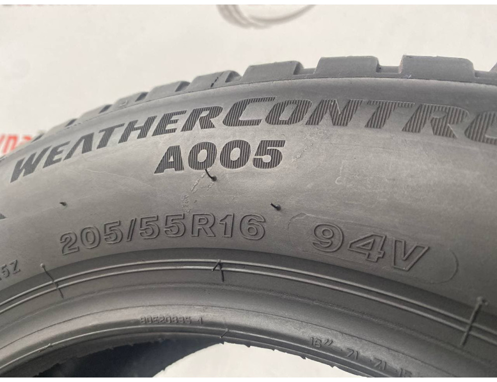205/55 R16 BRIDGESTONE WEATHERCONTROL A005 5mm