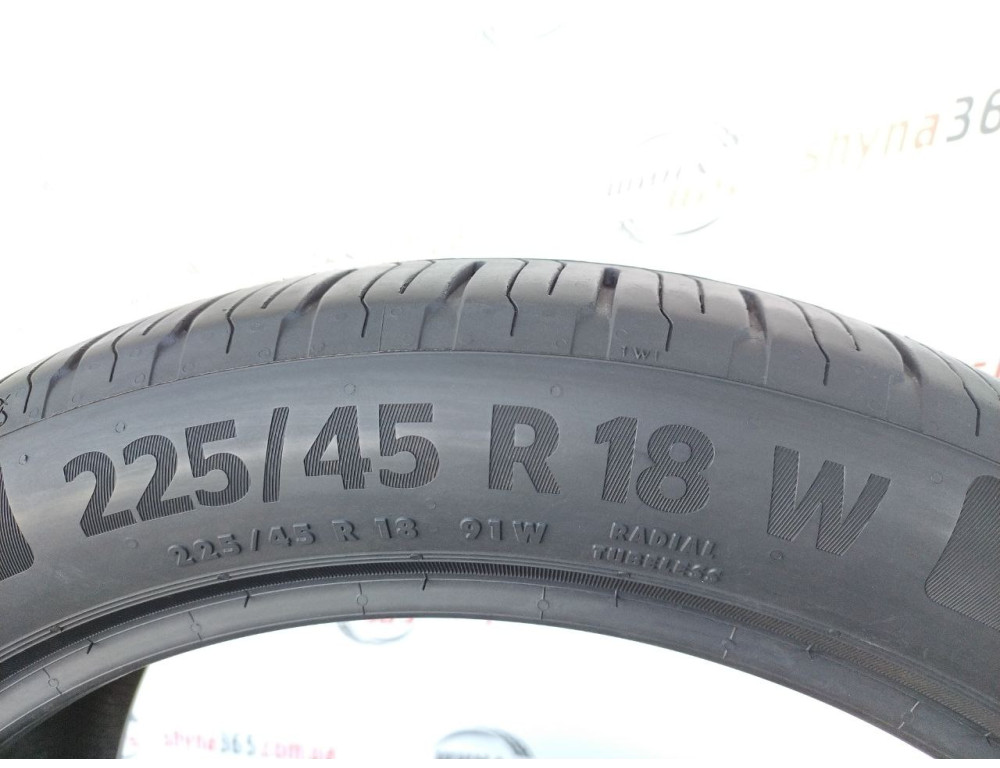 225/45 R18 CONTINENTAL ECOCONTACT 6 5mm