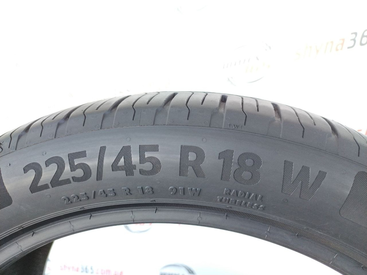 225/45 R18 CONTINENTAL ECOCONTACT 6 5mm