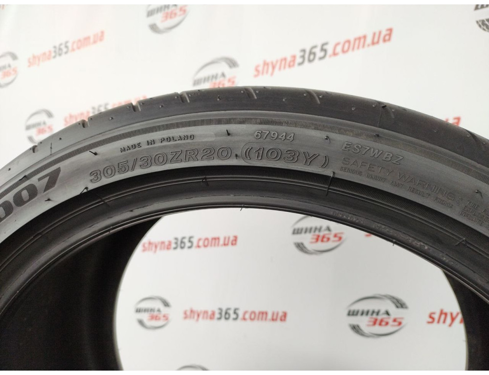 305/30 R20 BRIDGESTONE POTENZA S007 6mm