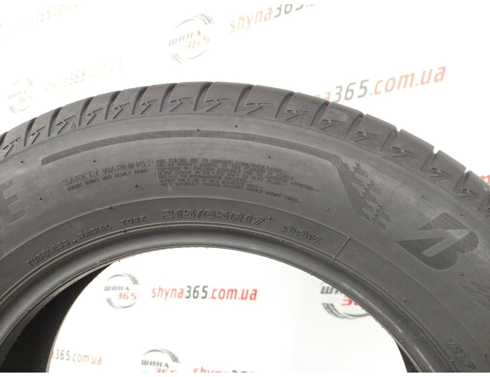 215/65 R17 BRIDGESTONE TURANZA T005 6mm