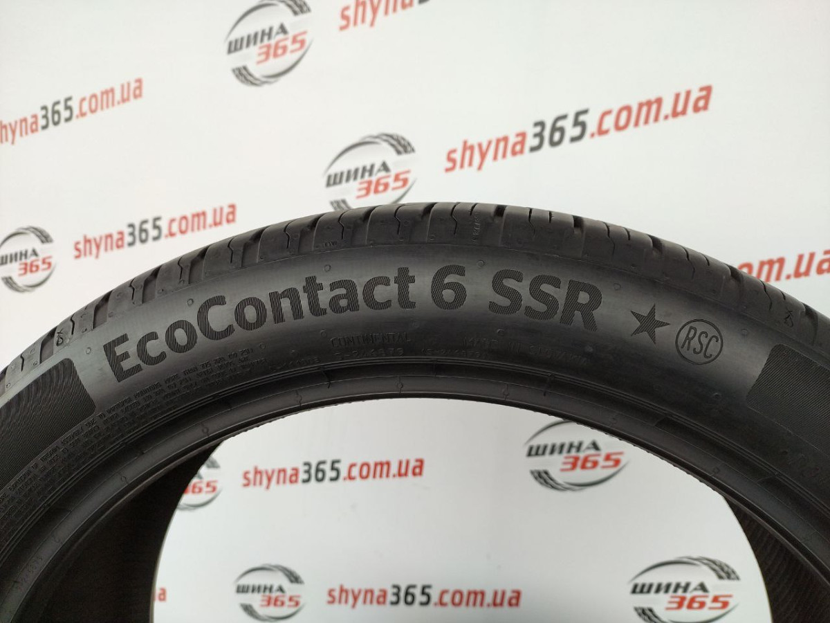225/45 R19 CONTINENTAL ECOCONTACT 6 RUN FLAT 5mm