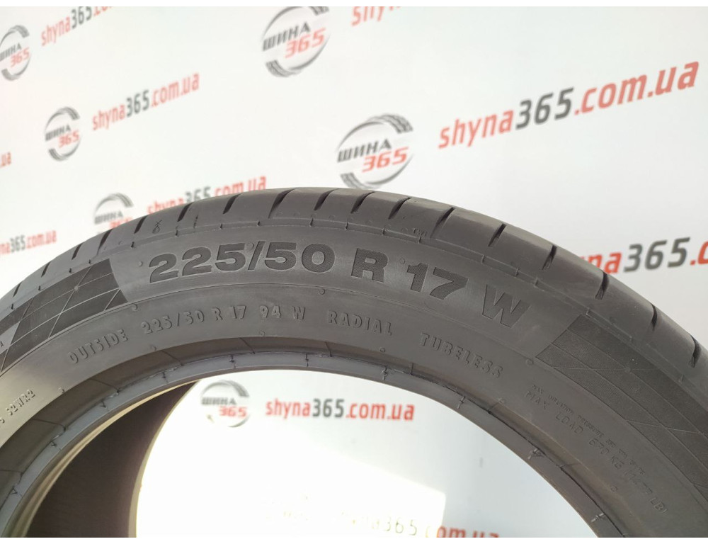 225/50 R17 CONTINENTAL CONTISPORTCONTACT 5 4mm