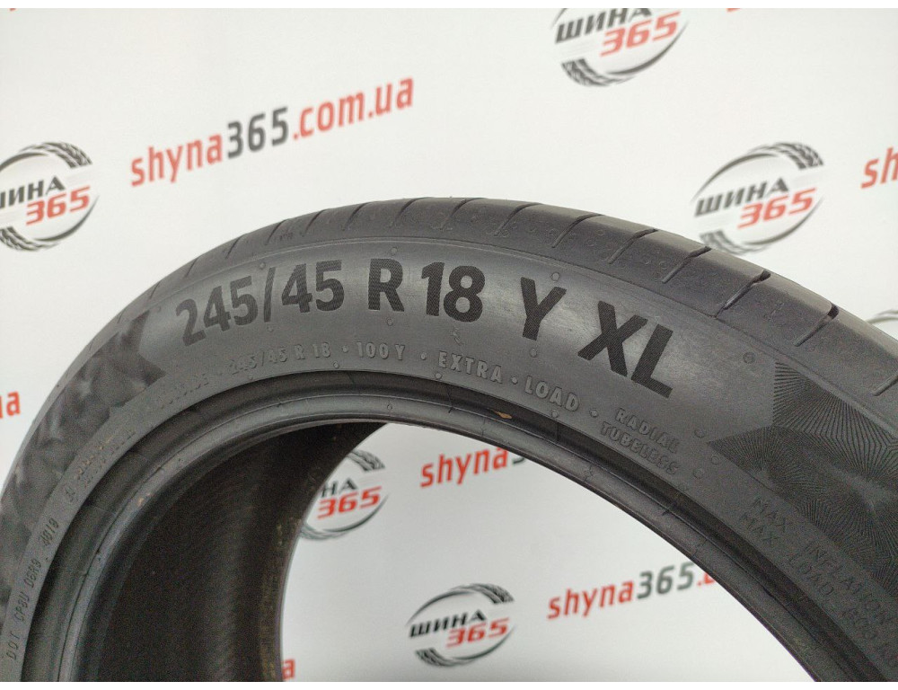 245/45 R18 CONTINENTAL PREMIUMCONTACT 6 4mm