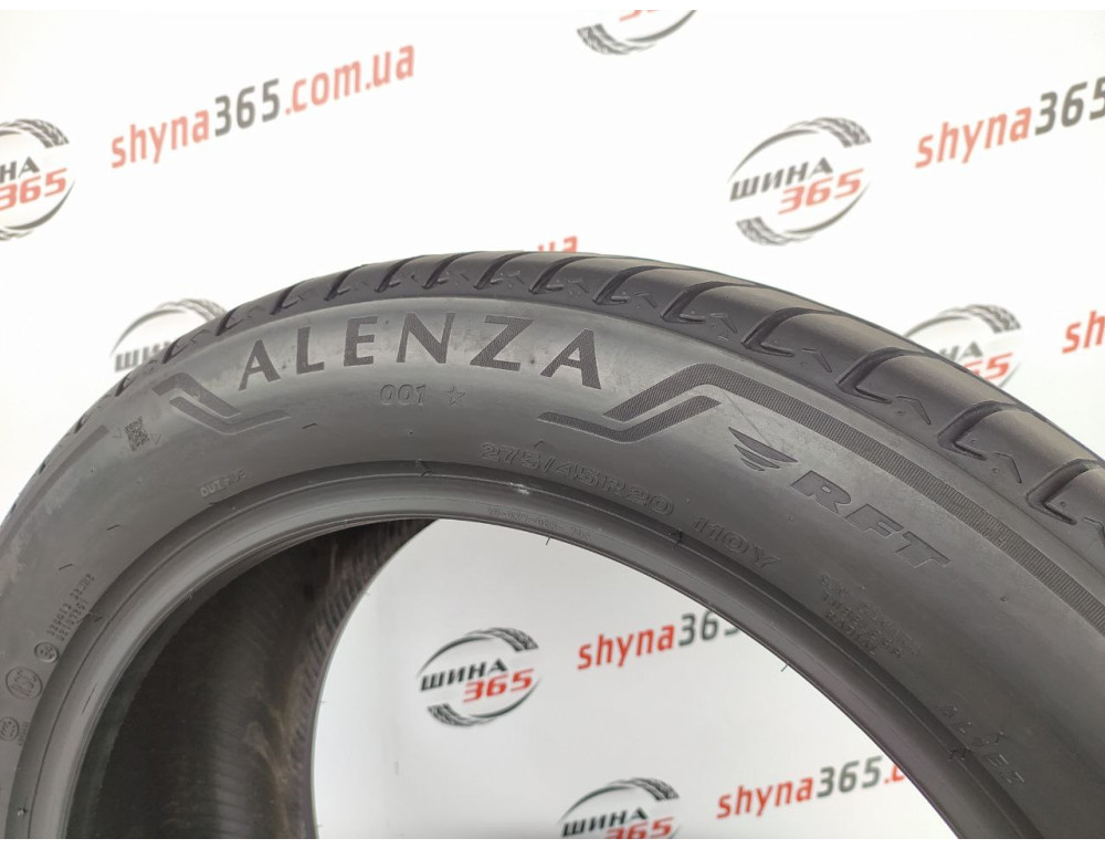 275/45 R20 BRIDGESTONE ALENZA 001 RUN FLAT 6mm