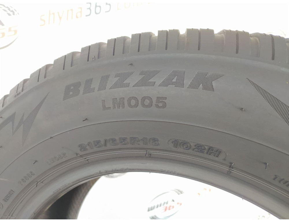 215/65 R16 BRIDGESTONE BLIZZAK LM005 5mm
