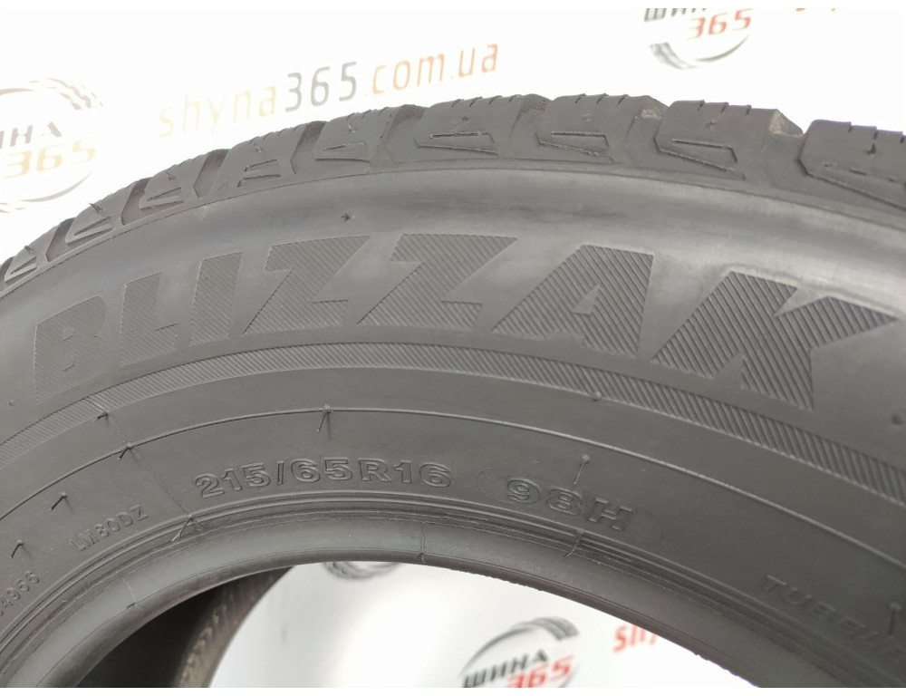 215/65 R16 BRIDGESTONE BLIZZAK LM-80 EVO 4mm