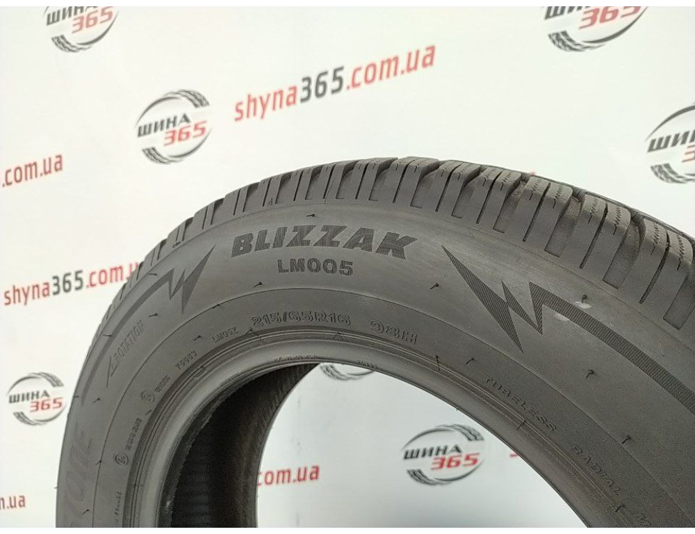 215/65 R16 BRIDGESTONE BLIZZAK LM005 6mm