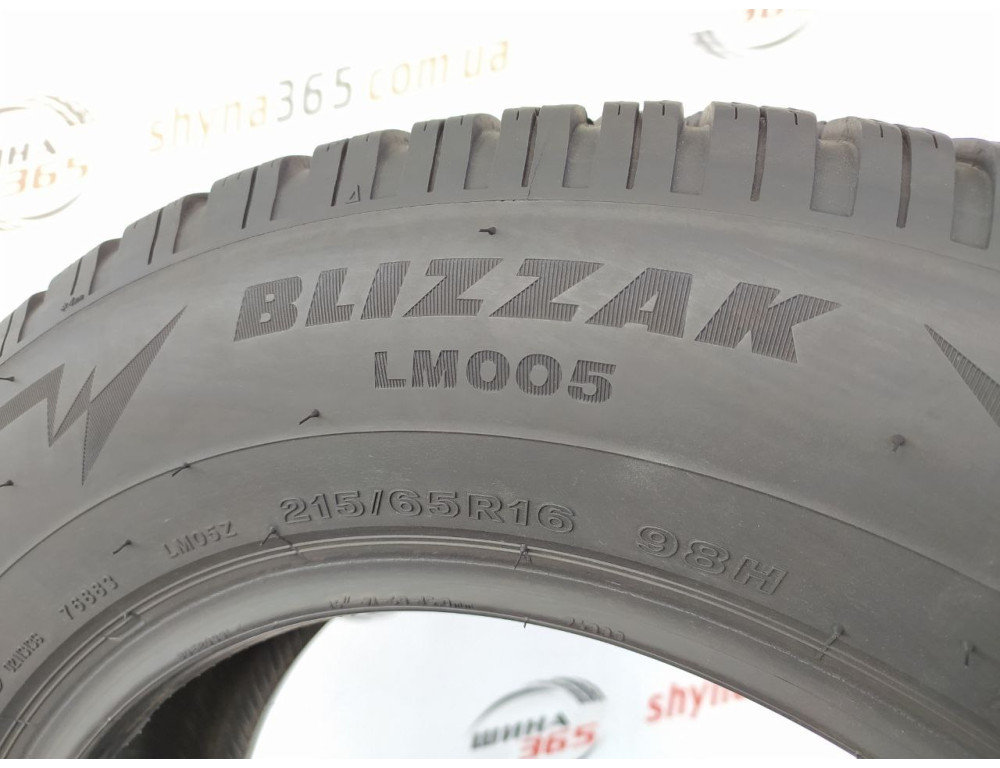 215/65 R16 BRIDGESTONE BLIZZAK LM005 6mm