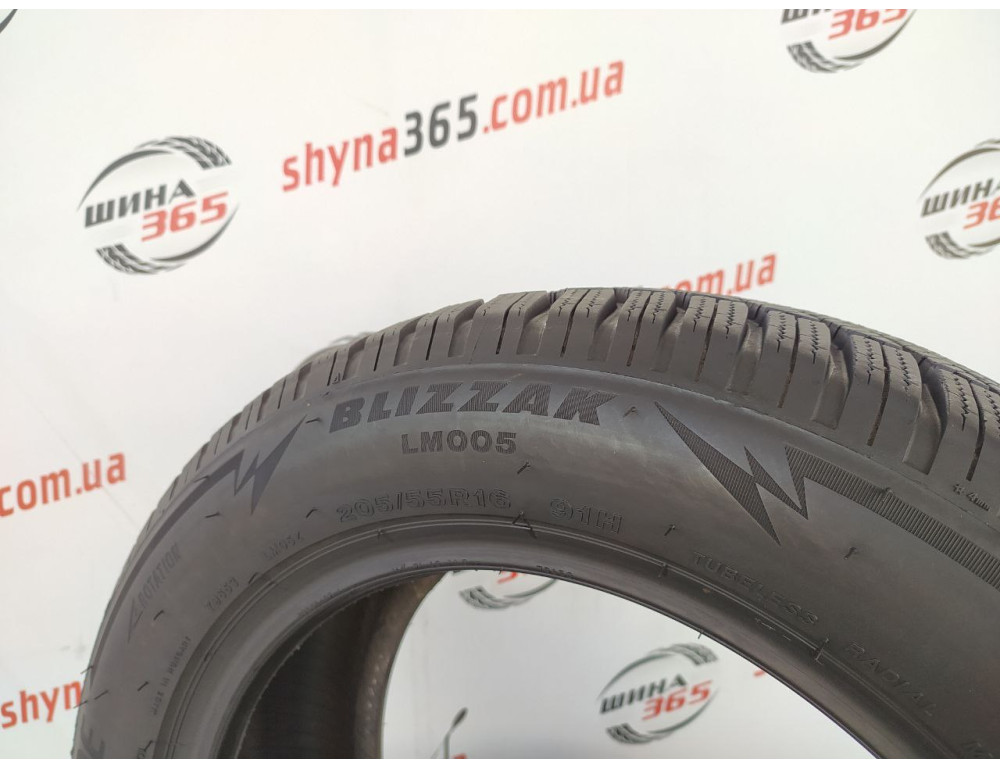 205/55 R16 BRIDGESTONE BLIZZAK LM005 7mm