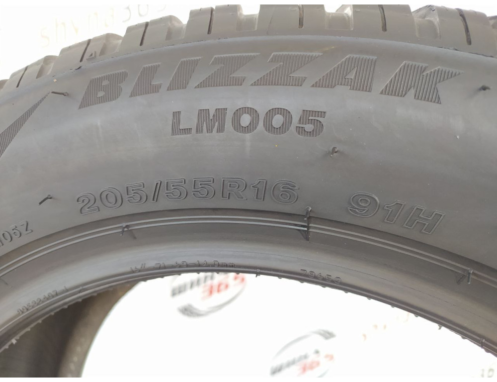 205/55 R16 BRIDGESTONE BLIZZAK LM005 7mm