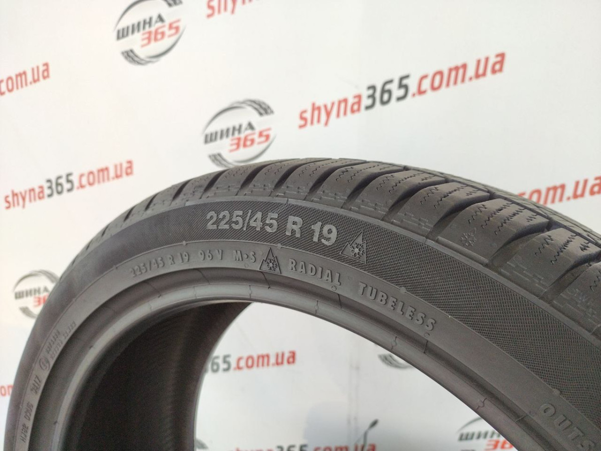 225/45 R19 CONTINENTAL CONTIWINTERCONTACT TS830P 8mm