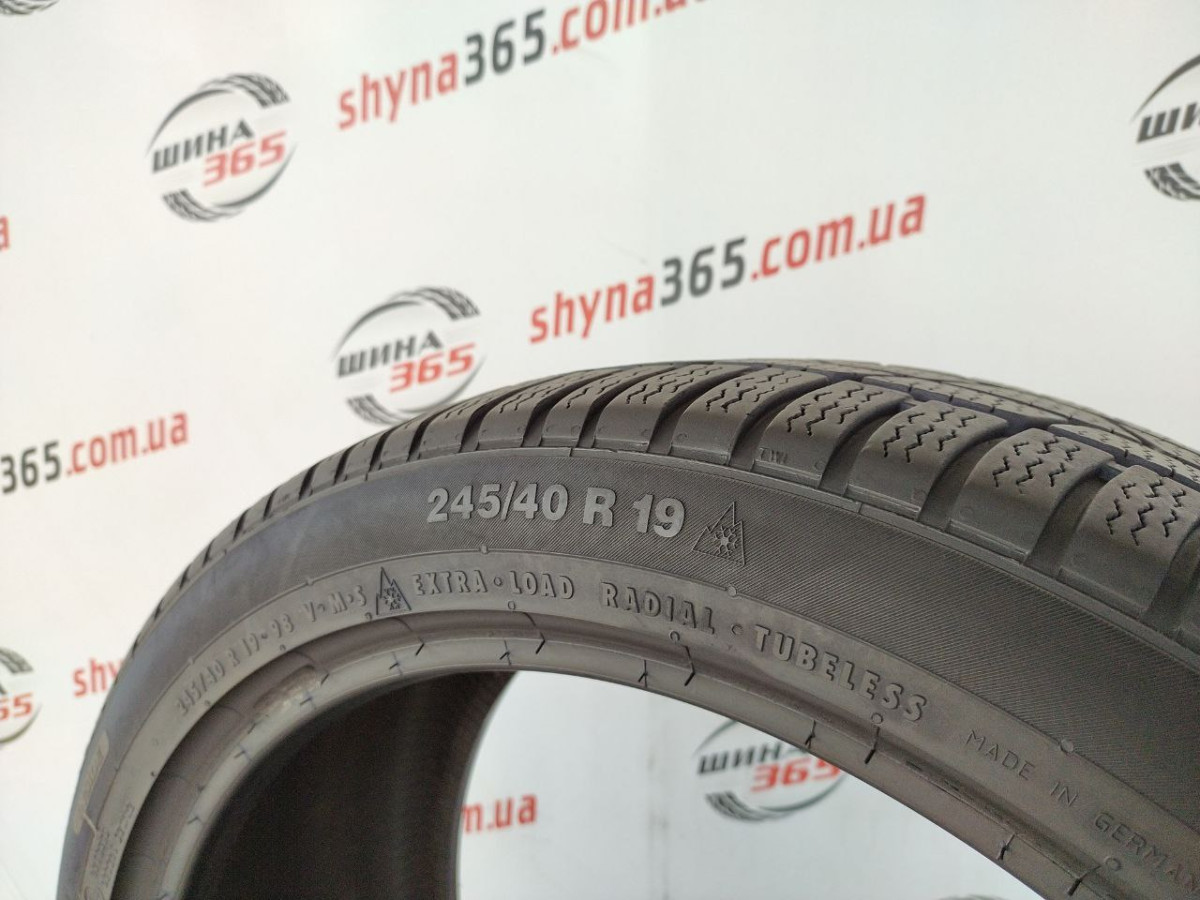 245/40 R19 CONTINENTAL CONTIWINTERCONTACT TS830P 7mm