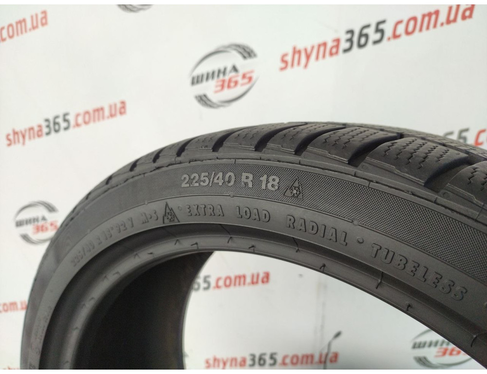 225/40 R18 CONTINENTAL CONTIWINTERCONTACT TS830P RUN FLAT 7mm