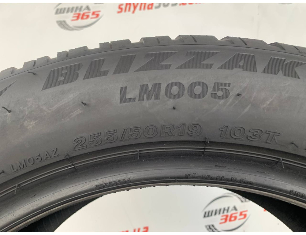 255/50 R19 BRIDGESTONE BLIZZAK LM005 6mm