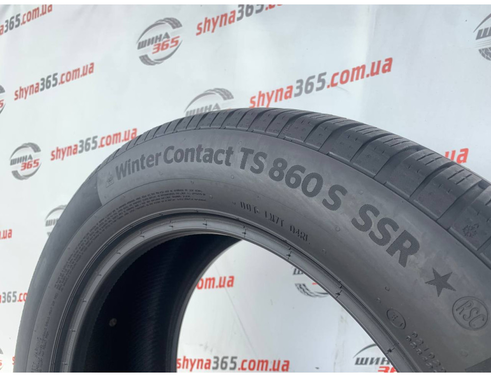 265/50 R19 CONTINENTAL WINTERCONTACT TS860S RUN FLAT 6mm