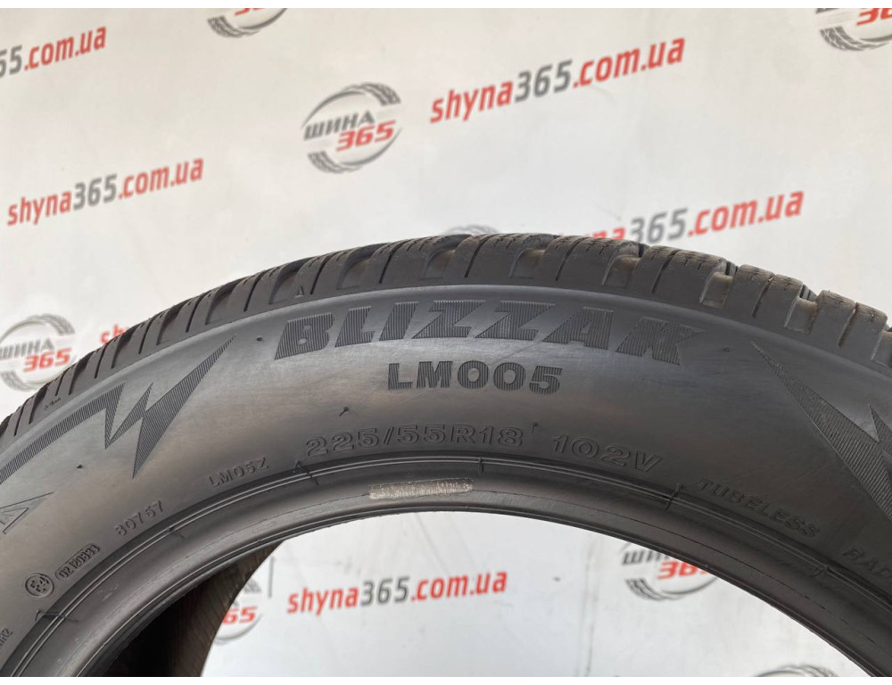 225/55 R18 BRIDGESTONE BLIZZAK LM005 6mm