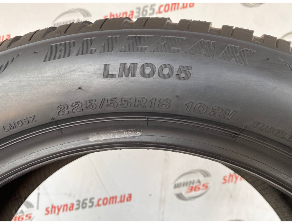 225/55 R18 BRIDGESTONE BLIZZAK LM005 6mm