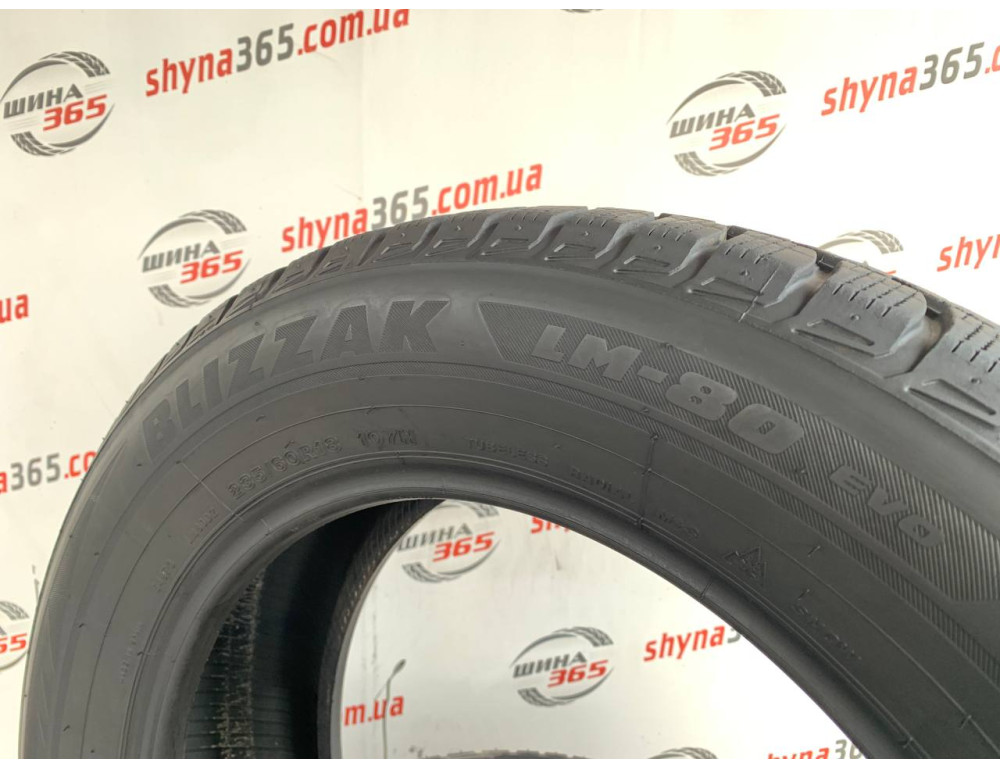 235/60 R18 BRIDGESTONE BLIZZAK LM-80 EVO 7mm