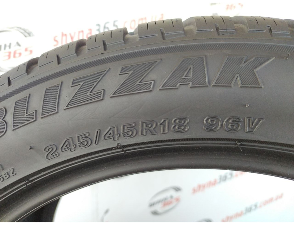 245/45 R18 BRIDGESTONE BLIZZAK LM-25 RUN FLAT 7mm