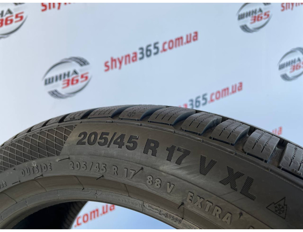 205/45 R17 CONTINENTAL WINTERCONTACT TS850P 8mm