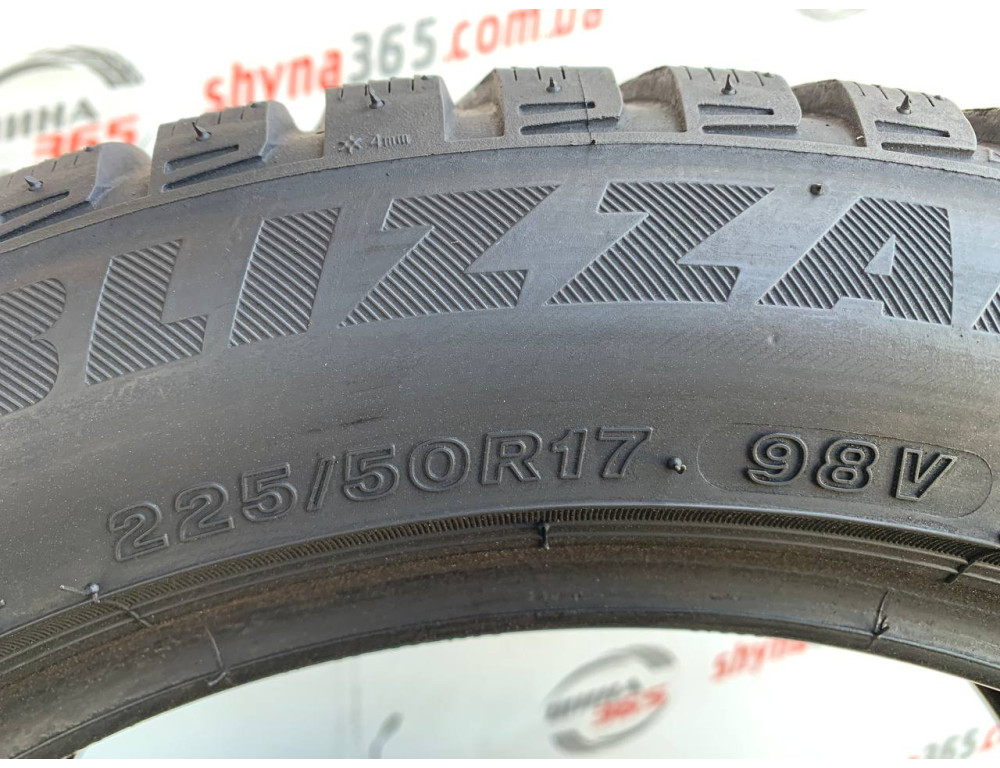 225/50 R17 BRIDGESTONE BLIZZAK LM-32S 6mm