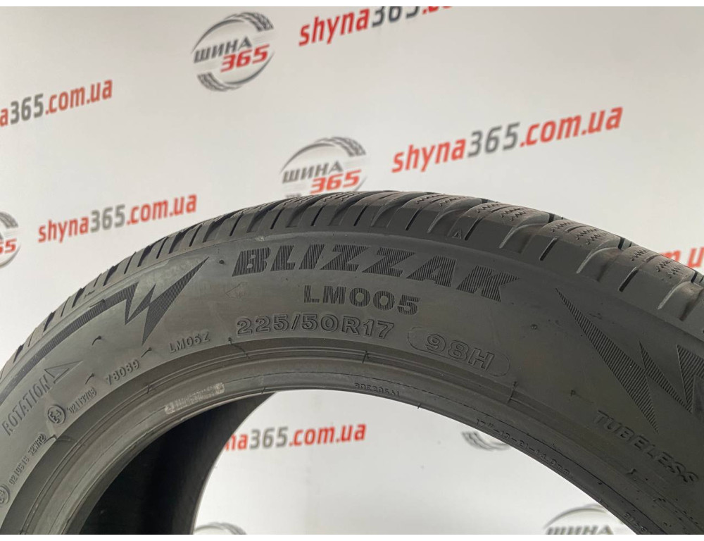 225/50 R17 BRIDGESTONE BLIZZAK LM005 6mm