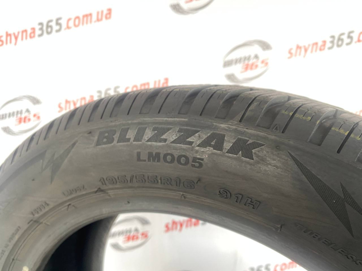 195/55 R16 BRIDGESTONE BLIZZAK LM005 6mm