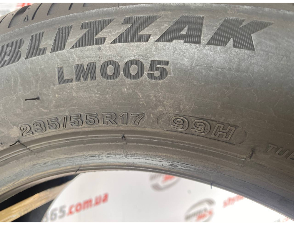 235/55 R17 BRIDGESTONE BLIZZAK LM005 5mm