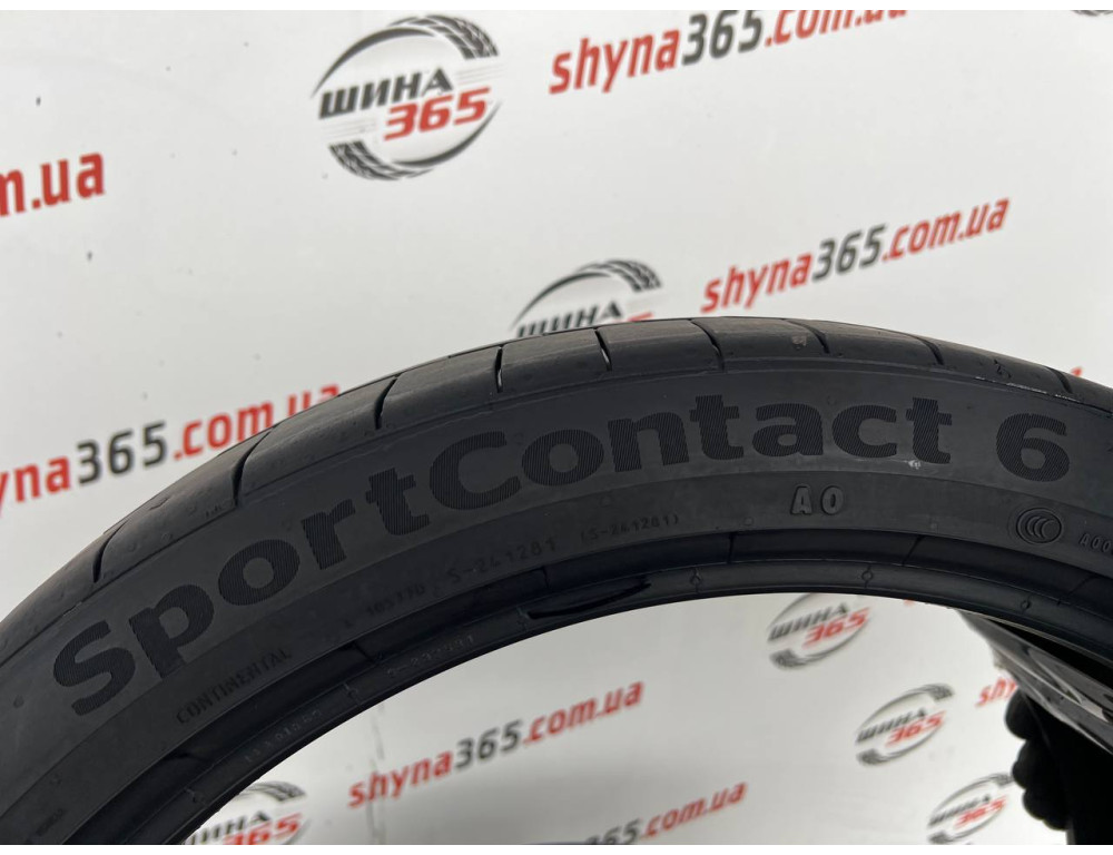 245/40 R21 CONTINENTAL SPORTCONTACT 6 CONTISILENT 4mm