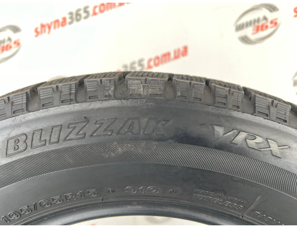 195/65 R15 BRIDGESTONE BLIZZAK VRX 8mm