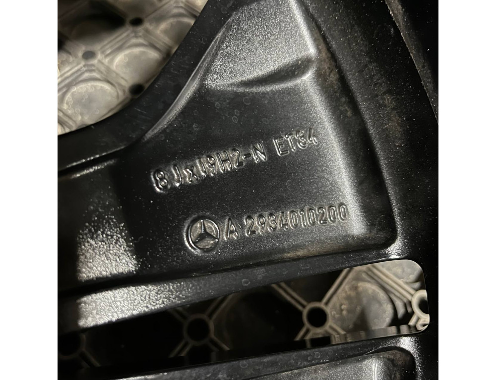 ДИСКИ БУ MERCEDES A2934010200 R19 8J PCD 5X112 ET34 DIA66.6 BBGT