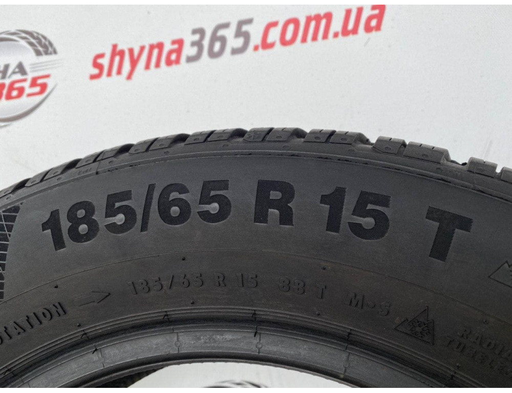 185/65 R15 CONTINENTAL CONTIWINTERCONTACT TS850 7mm