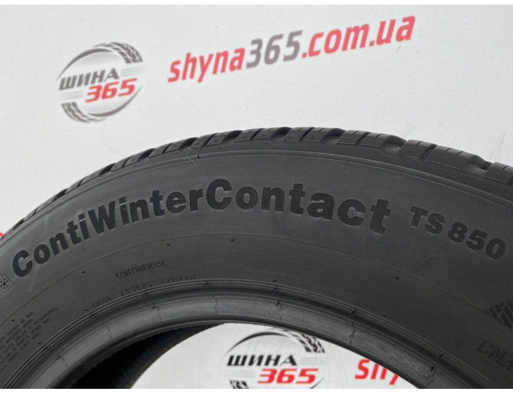 185/65 R15 CONTINENTAL CONTIWINTERCONTACT TS850 7mm