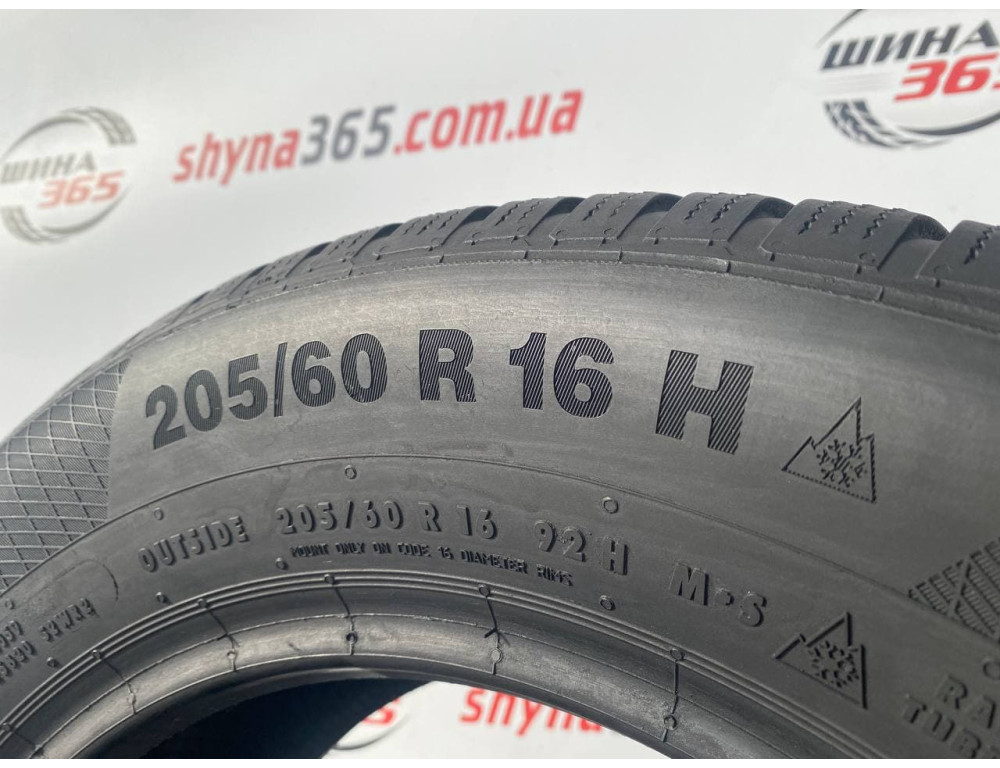 205/60 R16 CONTINENTAL WINTERCONTACT TS850P 7mm