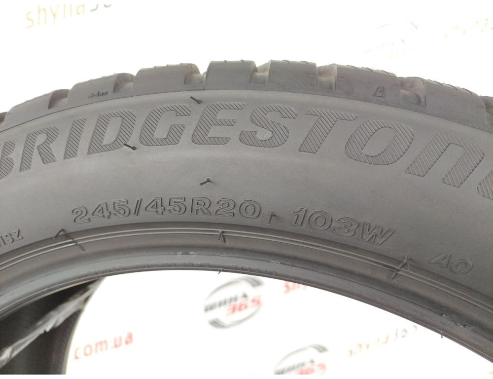 245/45 R20 BRIDGESTONE BLIZZAK LM001 5mm