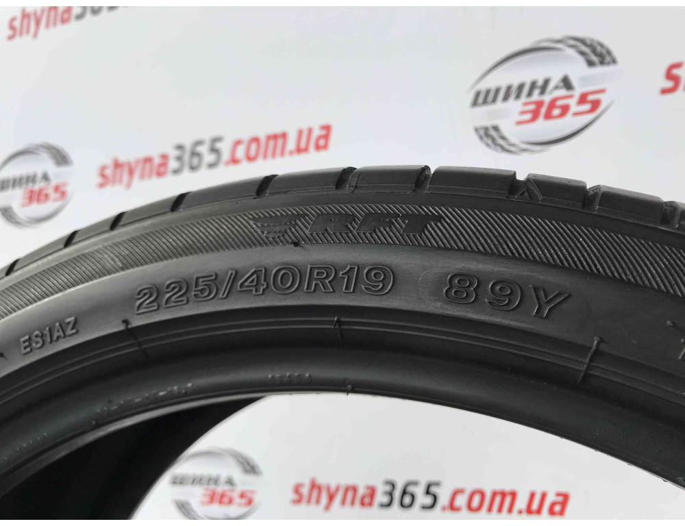 225/40 R19 BRIDGESTONE POTENZA S001 RUN FLAT 7mm
