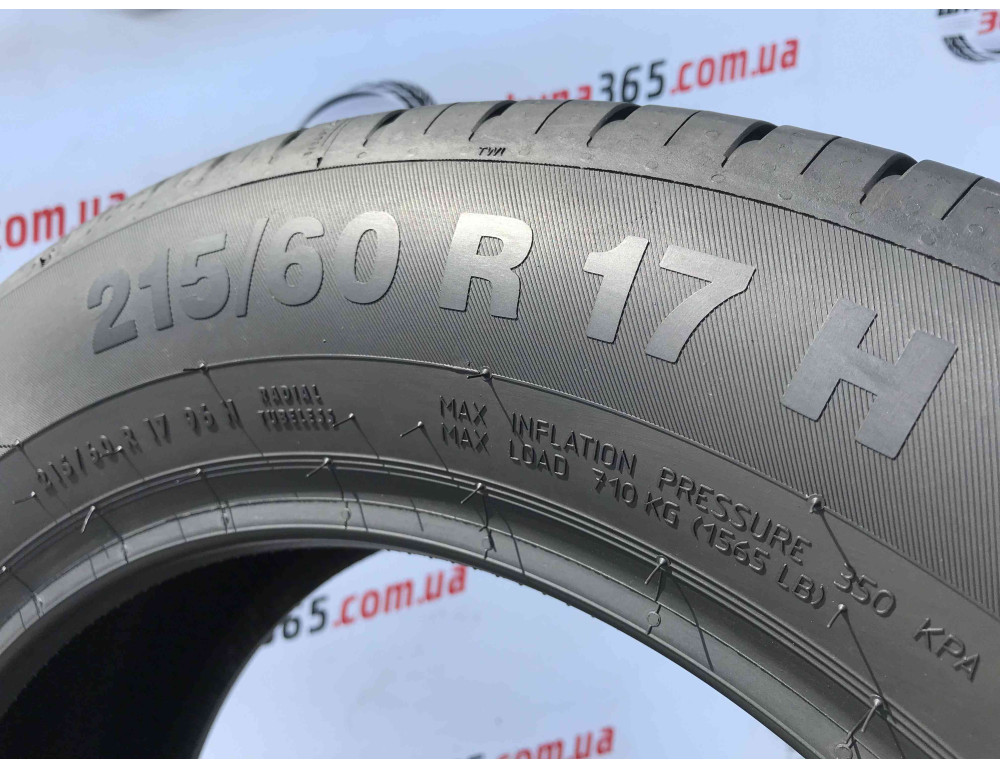 215/60 R17 CONTINENTAL CONTIECOCONTACT 5 7mm