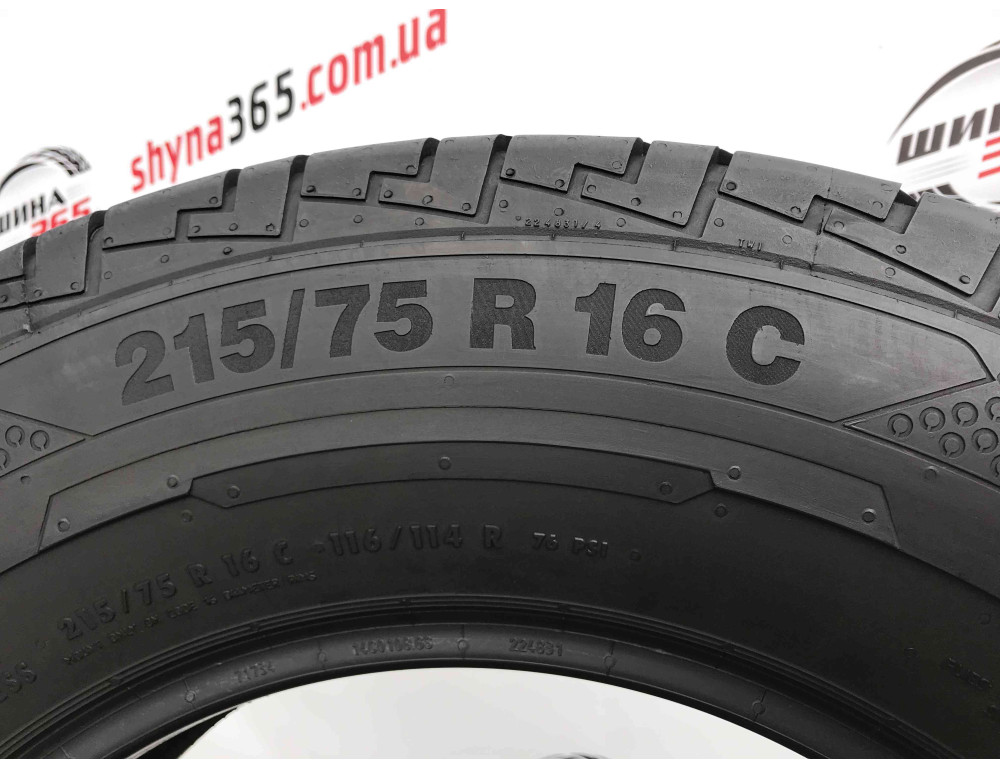 215/75 R16C CONTINENTAL CONTIVANCONTACT 100 6mm