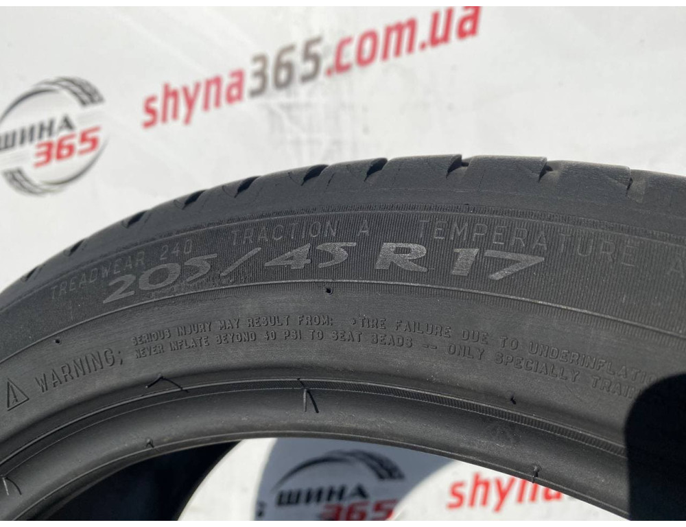 205/45 R17 MICHELIN PRIMACY 3 5mm