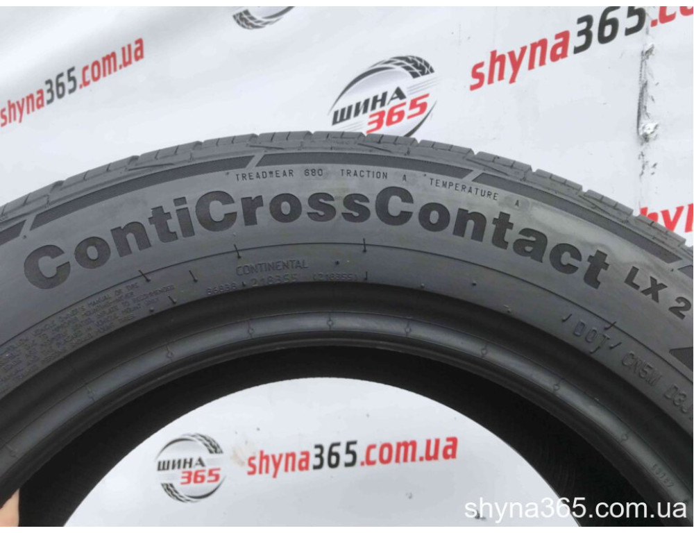 215/65 R16 CONTINENTAL CONTICROSSCONTACT LX2 4mm