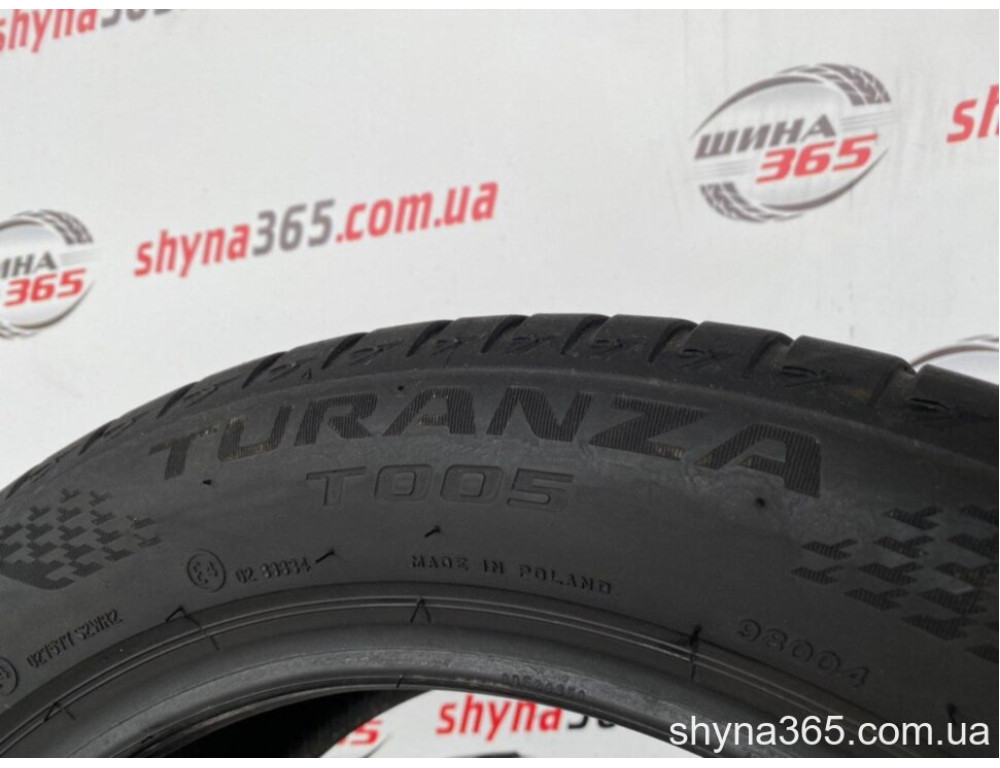 225/50 R17 BRIDGESTONE TURANZA T005 5mm